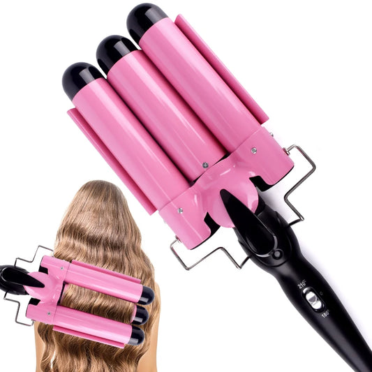Easy Waves Triple Curling Wand