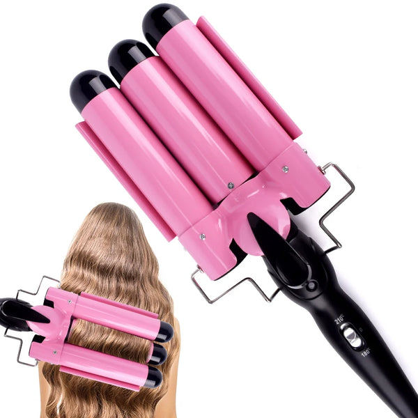 Easy Waves Triple Curling Wand