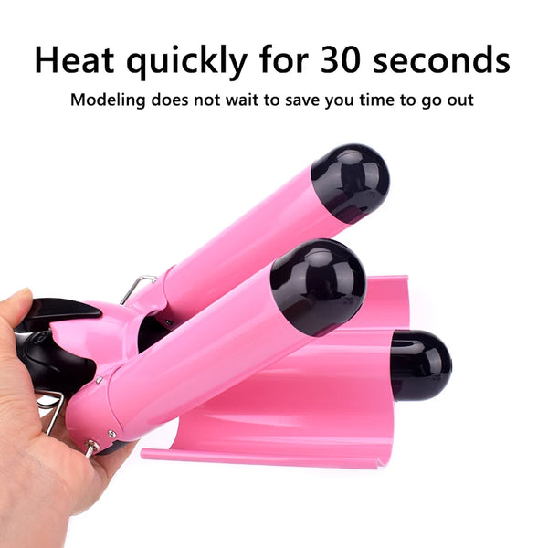 Easy Waves Triple Curling Wand
